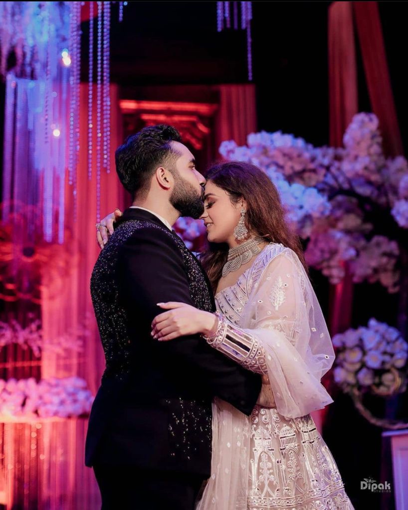 The ring ceremony with live performance of Raftaar